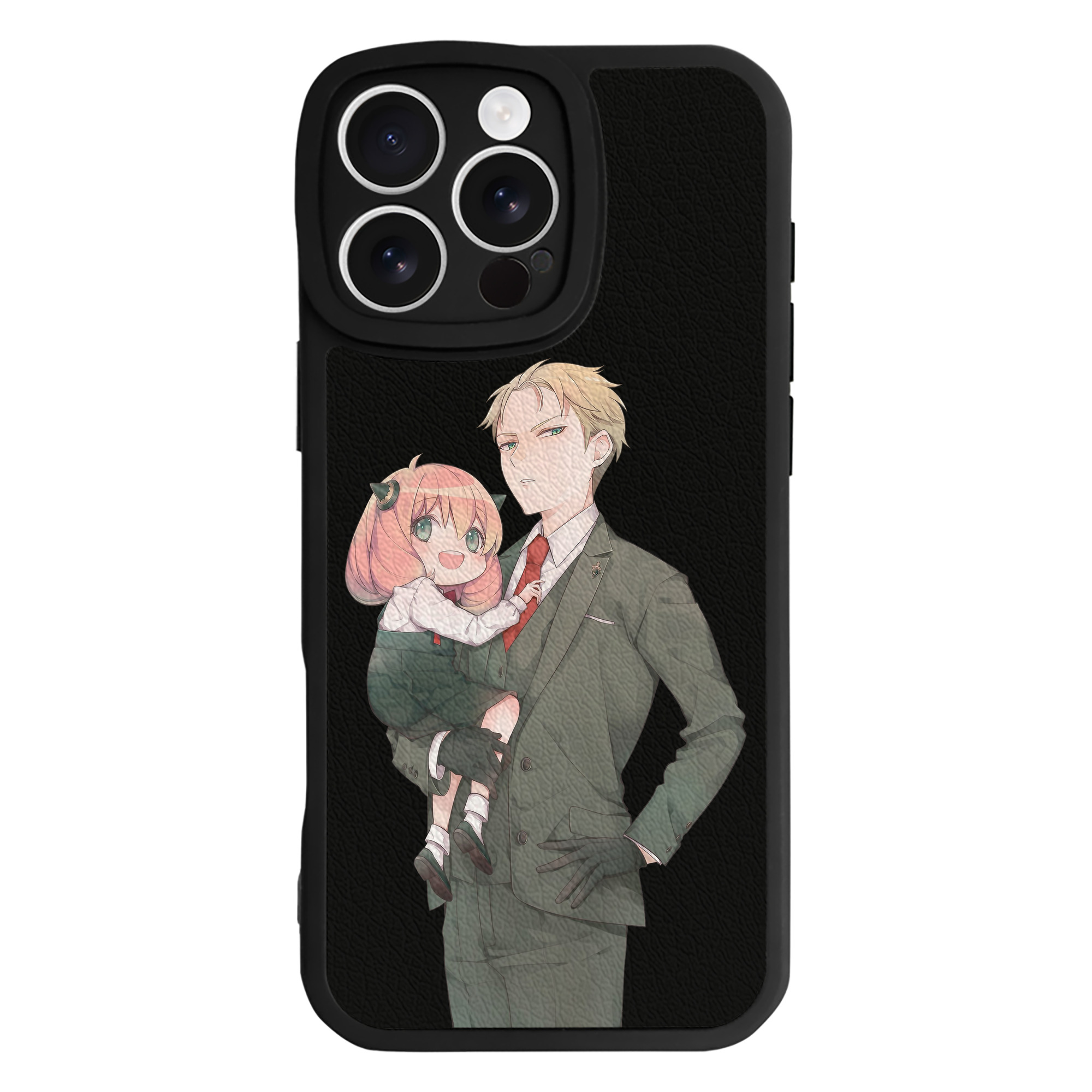 （画像用） SPY×FAMILY间谍家家酒 【iPhone 16シリーズ対応】シリコンスマホケース（レザー調） 材質：シリコン